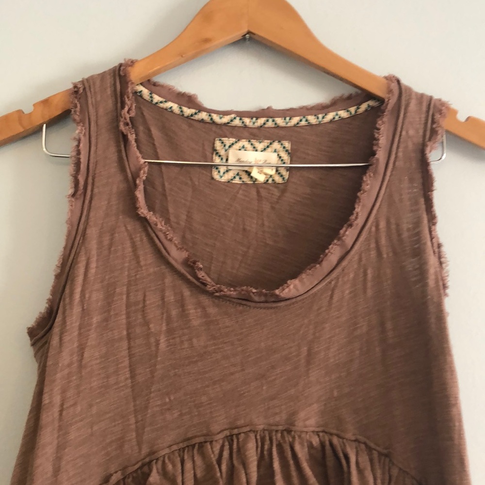 ANTHROPOLOGIE Ruffle Tank - Picture 4 of 6
